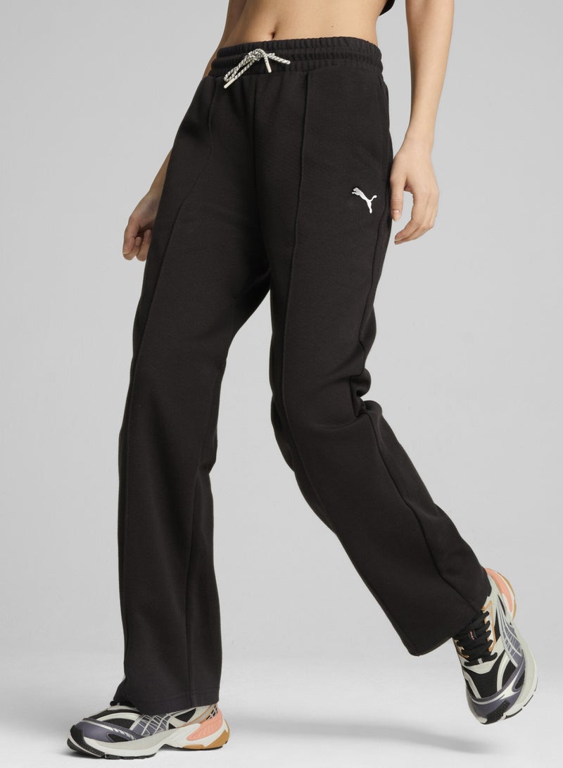 بوما بنطال رياضي CLASSICS بتصميم طيات رفيعة للنساء - Image 1